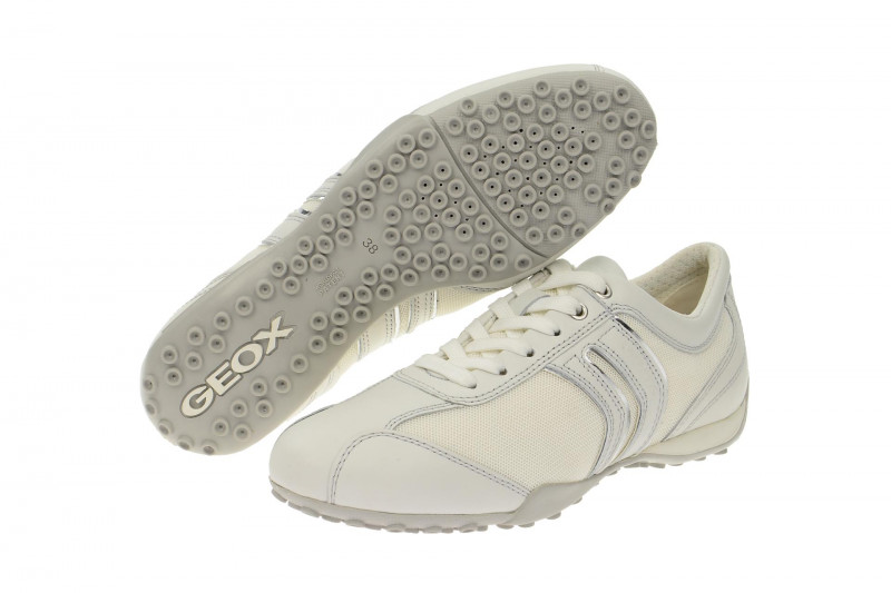 Geox Snake Schuhe weiß D5212F