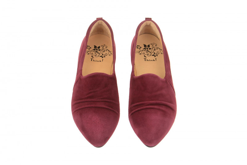 Think Imma Slipper rot Velour