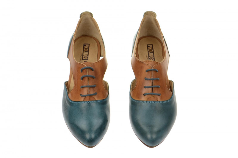 Pikolinos Elba Schuhe grün braun W4B-4510 petrol