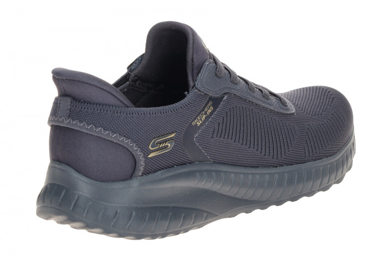 Skechers Bobs Squad Chaos Schuhe blau navy SLIP-INS 117497