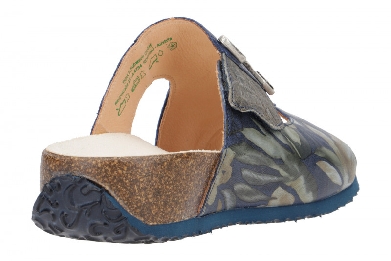 Think Mizzi Pantolette blau indigo 124