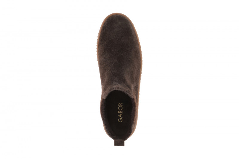 Gabor Stiefelette Chelsea-Boots dunkelbraun 8013.02.009