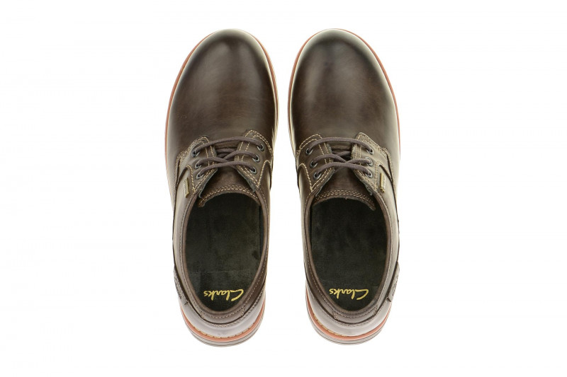 Clarks Midford Lo GTX Schuhe braun