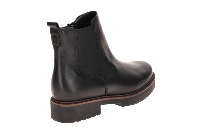 Gabor Stiefeletten schwarz K-Weite Chelsea Stil 8025.03.001