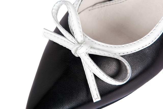 Tiggers Cindy 1 Pumps schwarz weiß Lack