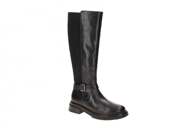 Waldläufer Shelly Schaft Stiefel schwarz H-Weite Stretch 511805