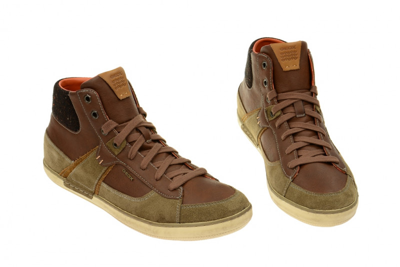 Geox Respira Box B Herren Stiefelette im braun mix - kaufen!