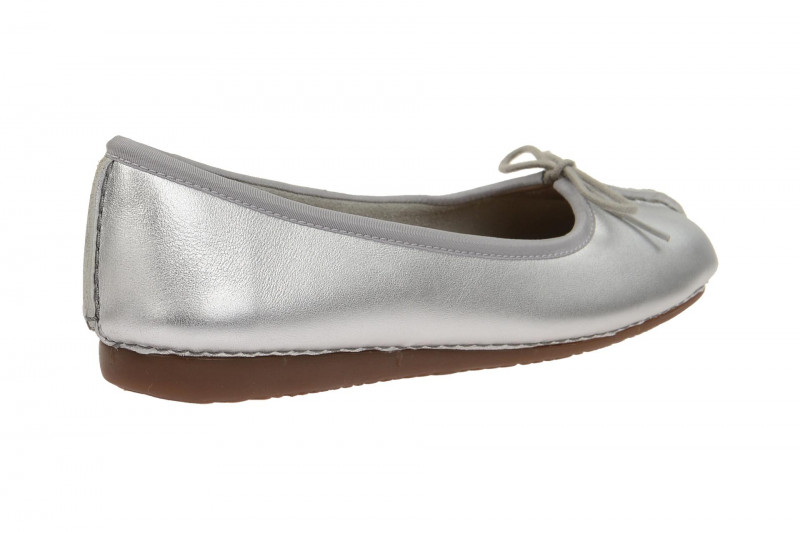 Clarks Freckle Ice Ballerinas silber 26114045 4