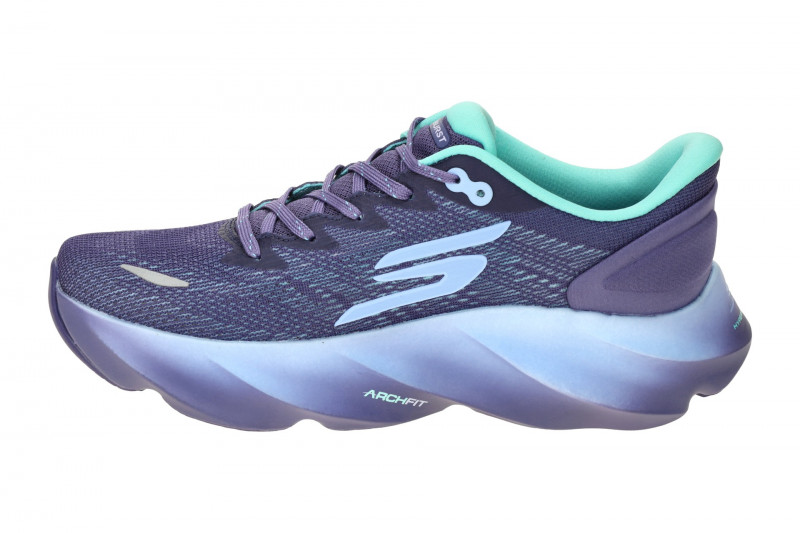 Skechers SKX Aero Burst Schuhe lila blau Running Damen 172210