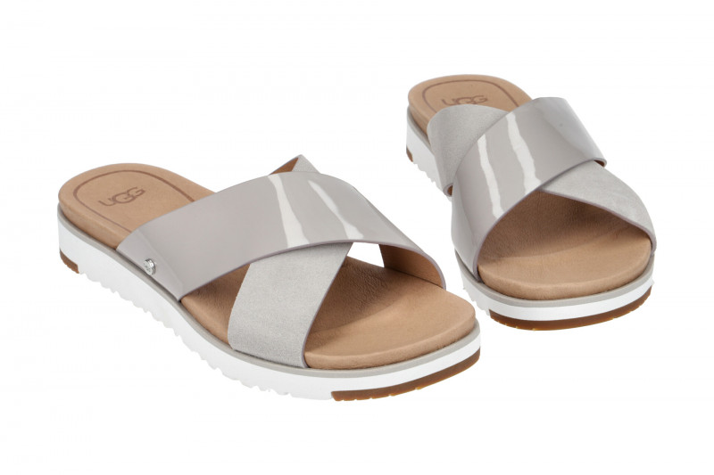 UGG Kari Pantolette grau 1107889