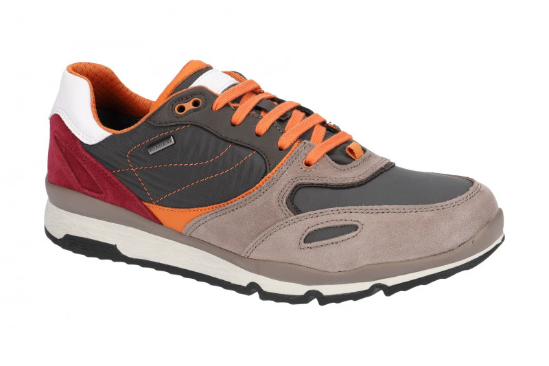 Geox Sandford Schuhe grau orange U44S7A