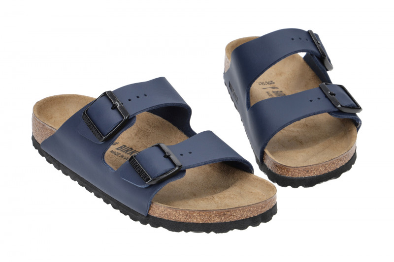 Birkenstock Arizona BS Pantolette blau SCHMAL 51753