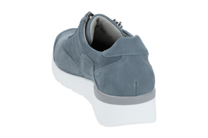 Waldläufer Ramona Schuhe blau denim K-Weite OrthoTritt 626K02