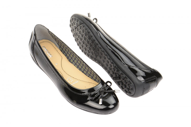 Geox Piuma Ballerinas schwarz Lack