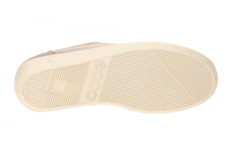 Ecco Soft 2 Schuhe grau rose Damen Schnürer
