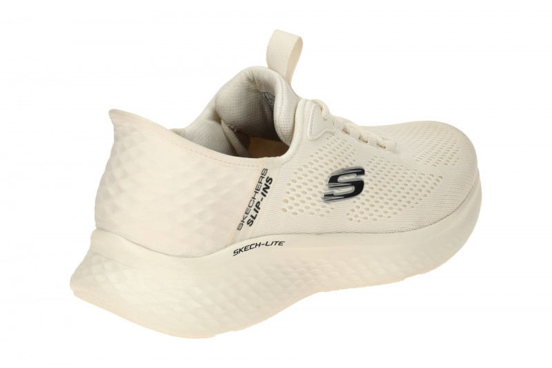 Skechers Skech Lite Pro Schuhe weiß beige Herren Slip Ins 232466