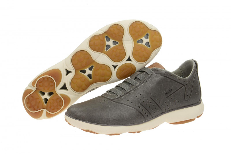 Geox Nebula Schuhe grau Slipper U62D7C