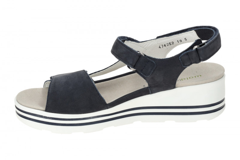 Waldläufer Michelle Sandale blau marine H-Weite 728003