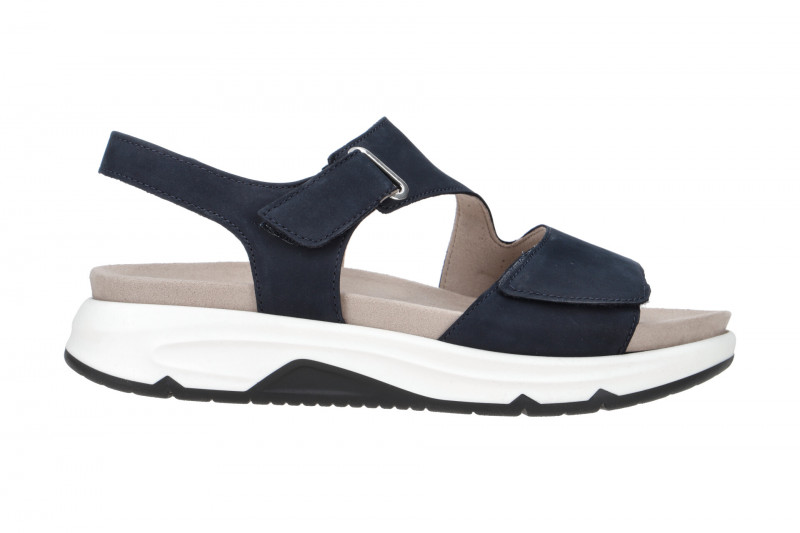 Gabor RollingSoft Sandale blau Nubuck 86.885.36