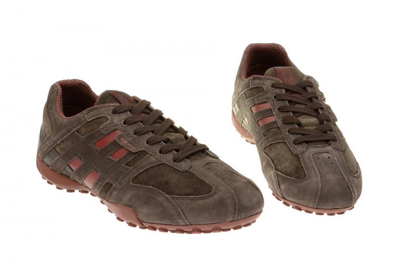Geox Snake Schuhe braun matt - U4207K