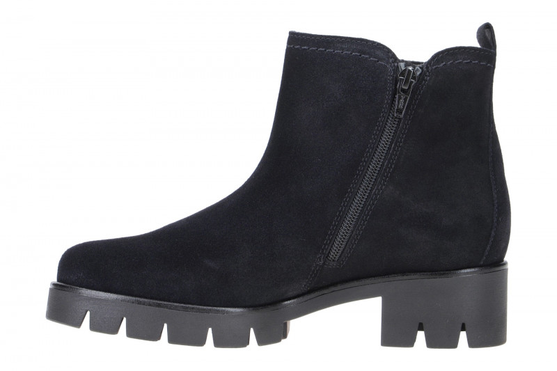 Gabor Stiefelette dunkelblau Velour 31.710.16