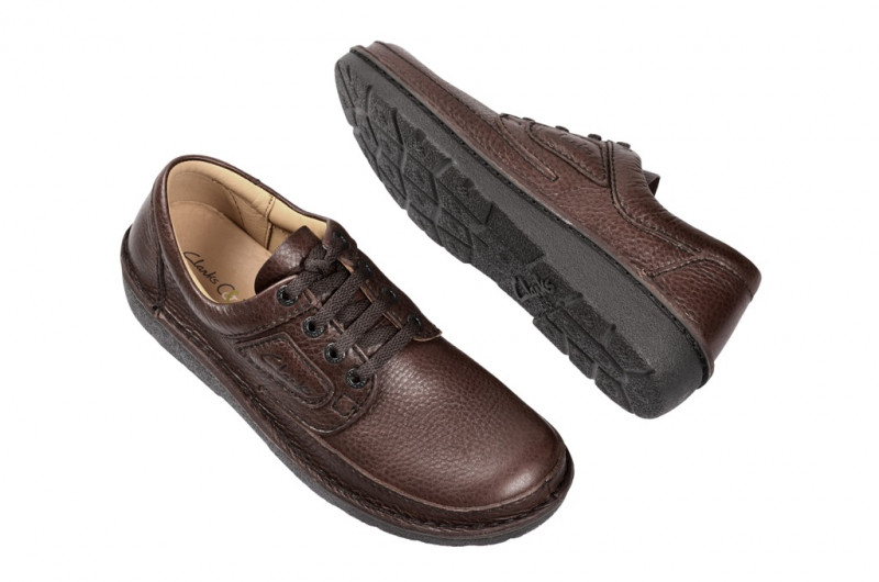 Clarks Nature II Schuhe in chestnut braun