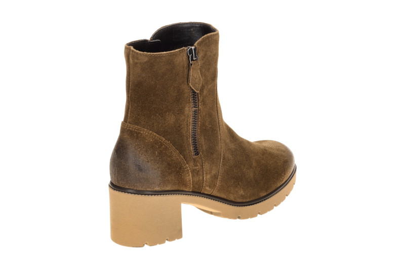 Gabor Stiefelette Ankle Boots braun Velour H-Weite 8064.03.004