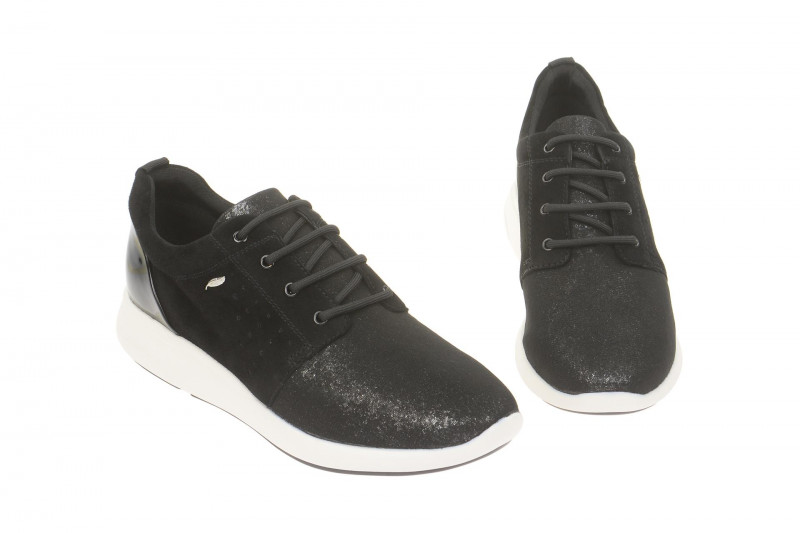Geox Ophira Schuhe schwarz Glitter D621CA