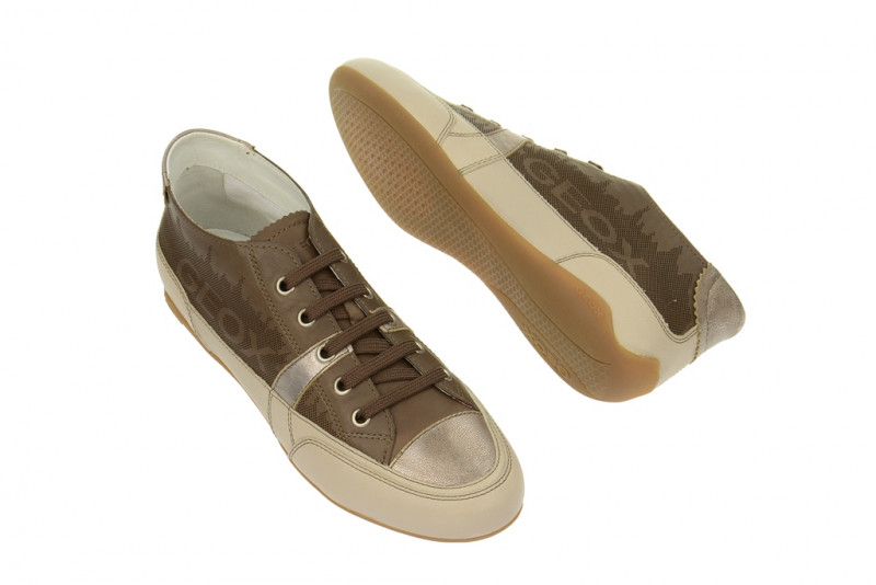 Geox Moena Schuhe beige braun D0161A S0046 C5206