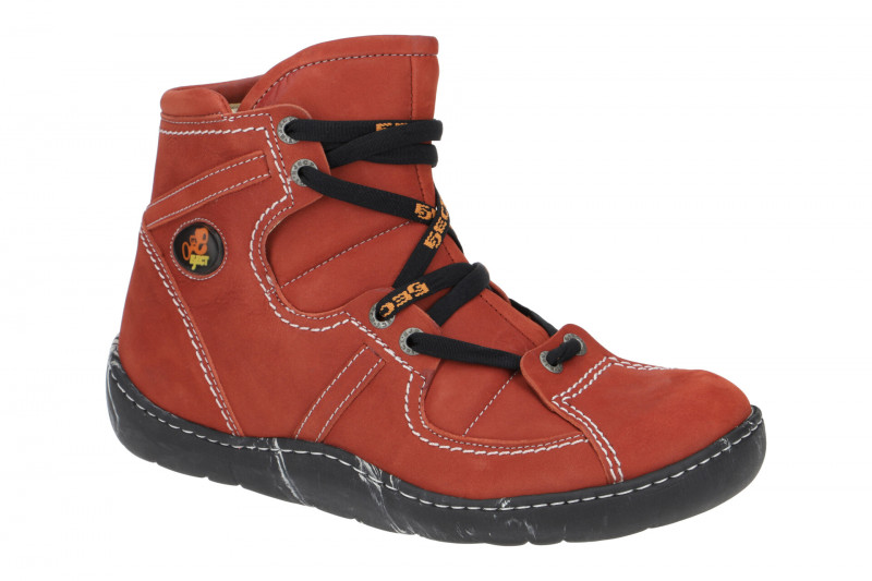 Eject Ocean Stiefel Damen Boots rot braun 10874