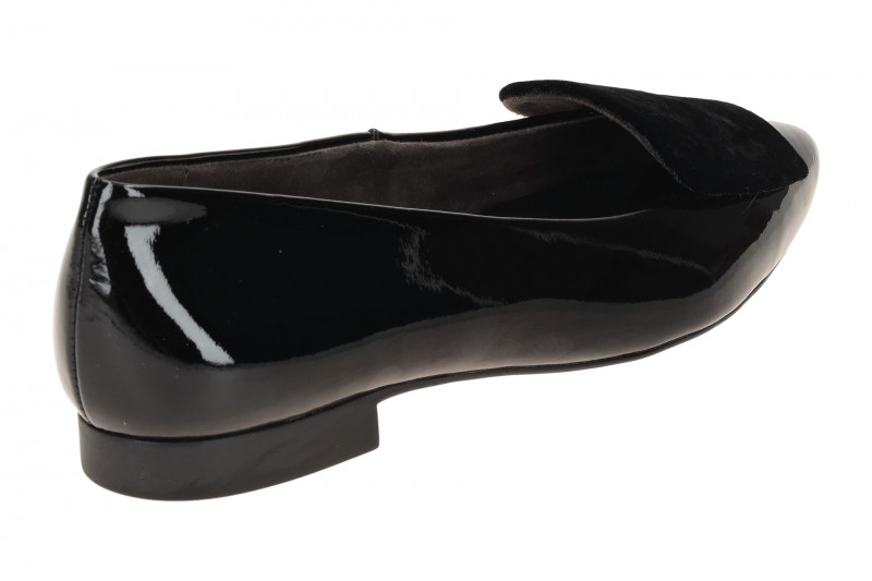 Paul Green Ballerinas schwarz Lack 3792