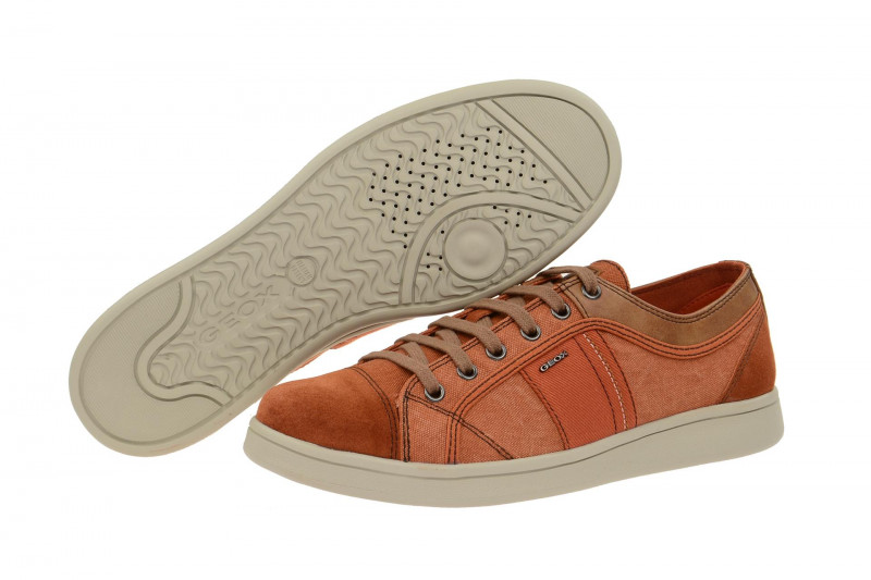 Geox Warrens Schuhe orange rust U620LA