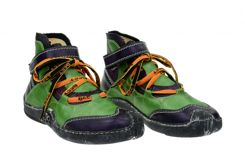 Eject Skat Stiefelette grün lila 16501