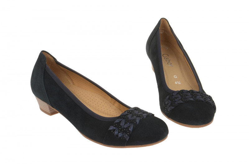 Gabor Kreta Pumps blau 46.227.46
