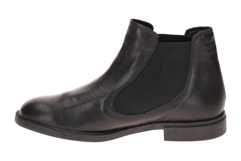 Think Nina Chelsea Stiefelette schwarz Blumen 1419