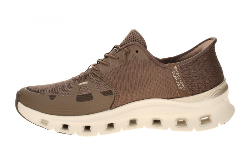 Skechers Glide Step Schuhe braun Damen SLIP INS 150438