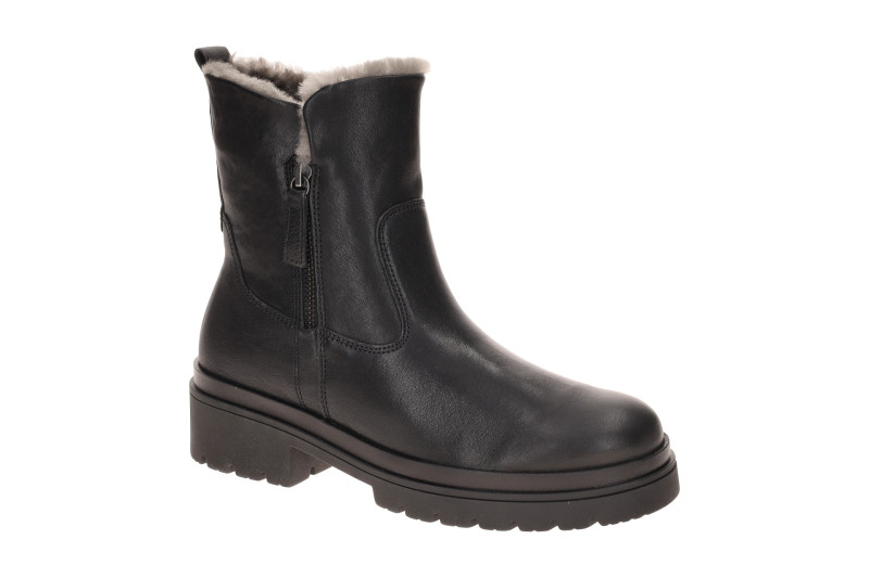Gabor Winter Stiefel schwarz Warmfutter Boots Lammfell 8068.03.001