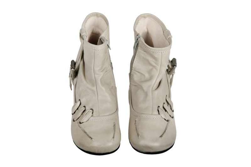 Tiggers Lori Stiefeletten in offwhite weiß Lederfutter