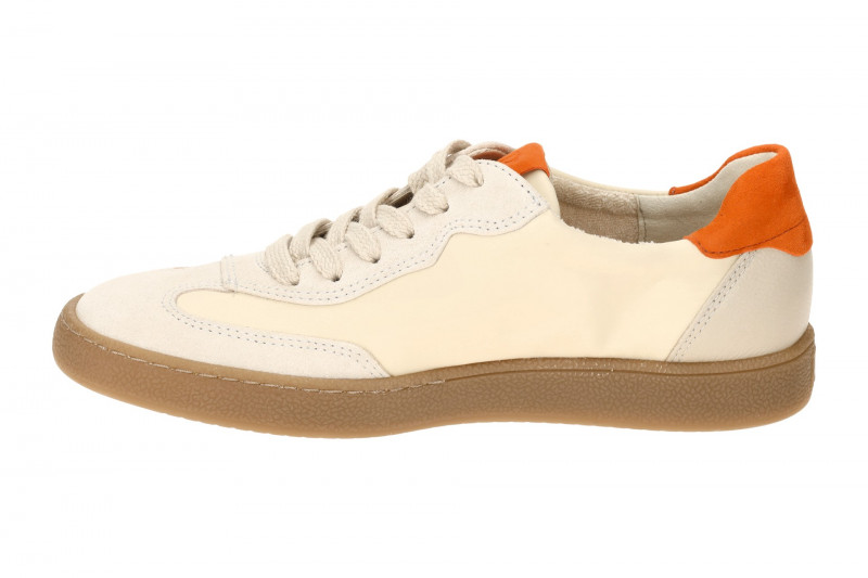 Paul Green Schuhe Snaeker grau beige Velour 5437