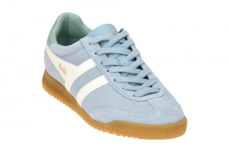 Gola Torpedo Damen Sneakers Schuhe air blau Velour CLB761