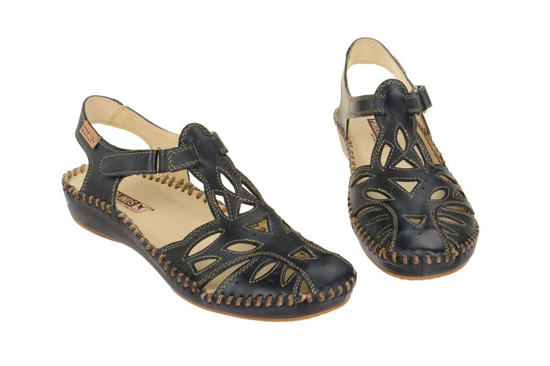 Pikolinos Vallarta T-Steg Sandale blau 655-8312L