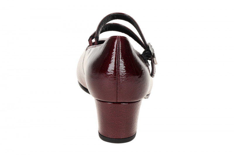 Gabor Tunis Pumps rot burgund glänzend Lack