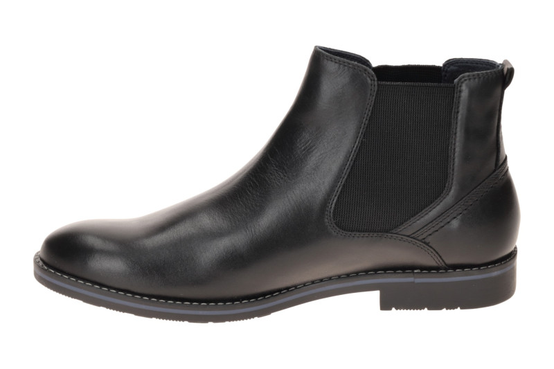 Pikolinos Leon Stiefelette schwarz Chelsea-Boots M4V-8063