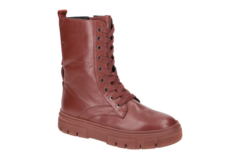 Geox ISOTTE Stiefel rot-braun Nappa D26TZE