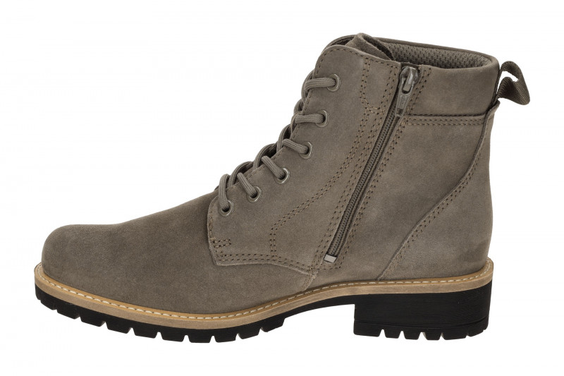 ecco Elaina Boots Stiefelette grau Velour 202213