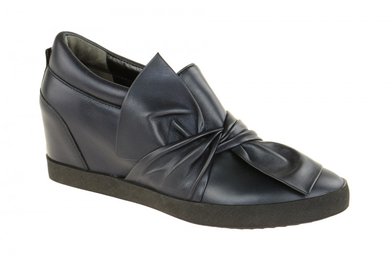 K&amp;S Liberty Keil Slipper blau metallic