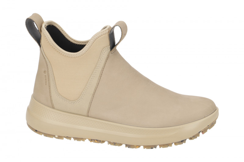 Ecco Solice Chelsea Stiefelette beige GORE-TEX