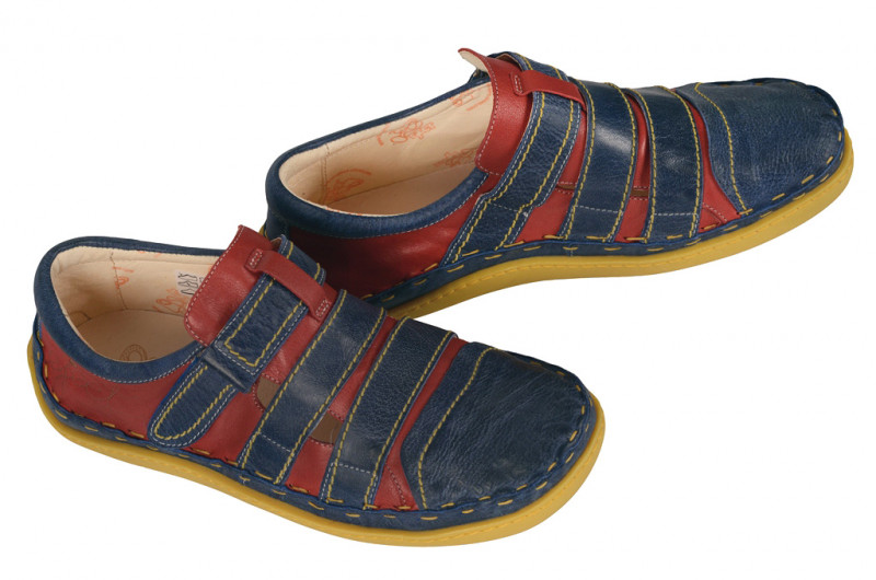 Eject Schuhe blau rot 7141.15524