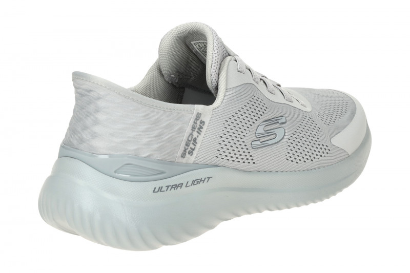 Skechers Bounder Schuhe Sneaker grau Slip-Ins 232459