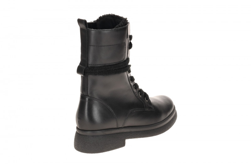 Gabor Stiefelette schwarz Woll-Zunge 71.742.27